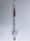Disposable syringe with slip